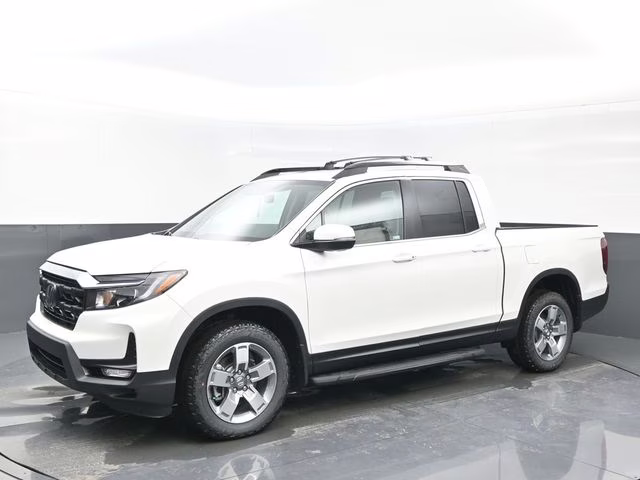 2026 Platinum White Pearl Honda Ridgeline RTL AWD Truck