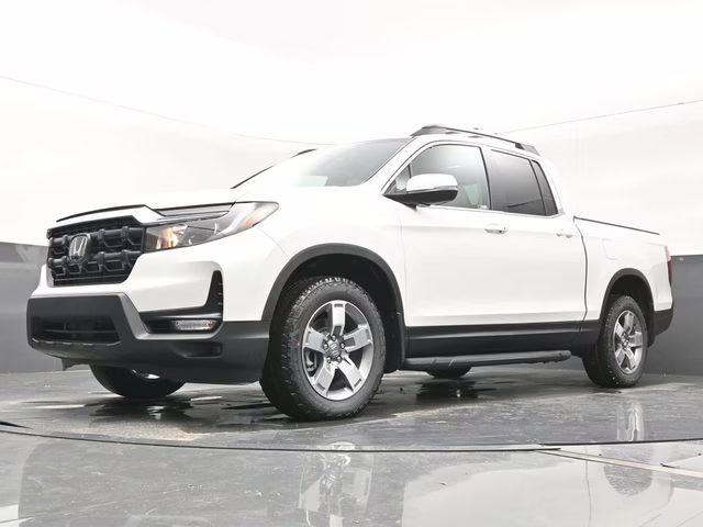 2026 Platinum White Pearl Honda Ridgeline RTL AWD Truck