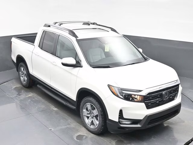 2026 Platinum White Pearl Honda Ridgeline RTL AWD Truck