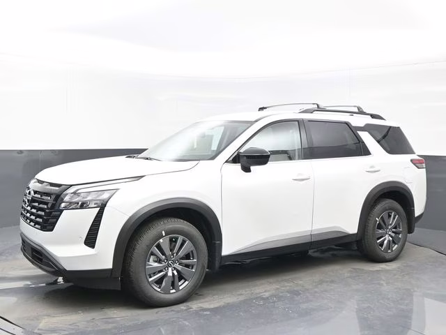 2026 Everest White Pearl Tricoat Nissan Pathfinder SV FWD SUV