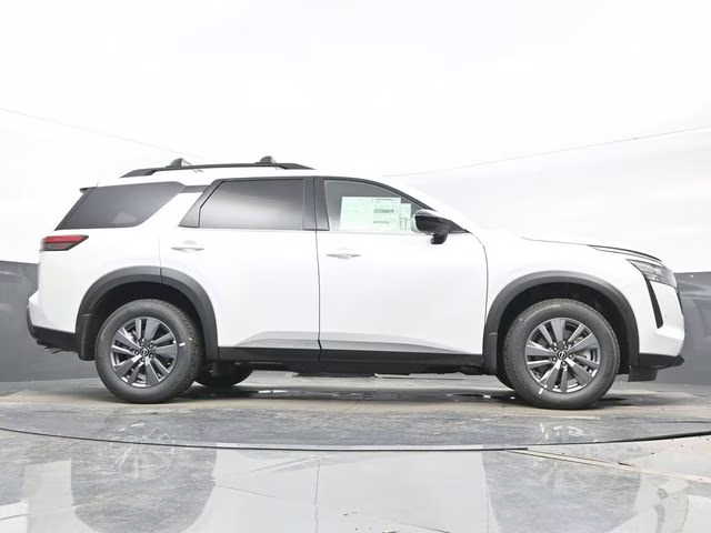 2026 Everest White Pearl Tricoat Nissan Pathfinder SV FWD SUV