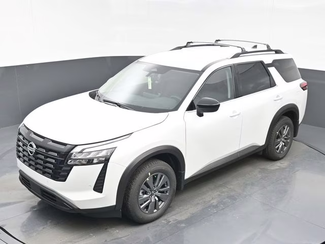 2026 Everest White Pearl Tricoat Nissan Pathfinder SV FWD SUV