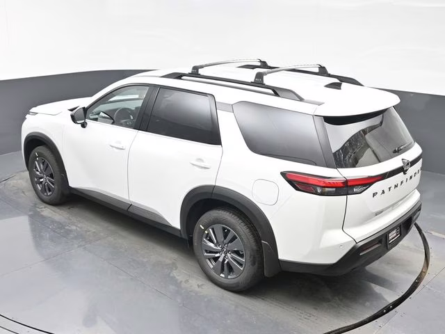 2026 Everest White Pearl Tricoat Nissan Pathfinder SV FWD SUV