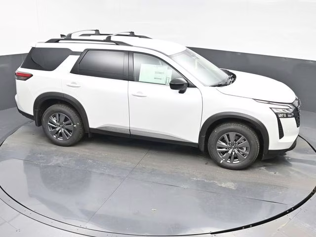2026 Everest White Pearl Tricoat Nissan Pathfinder SV FWD SUV