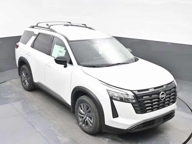 2026 Everest White Pearl Tricoat Nissan Pathfinder SV FWD SUV