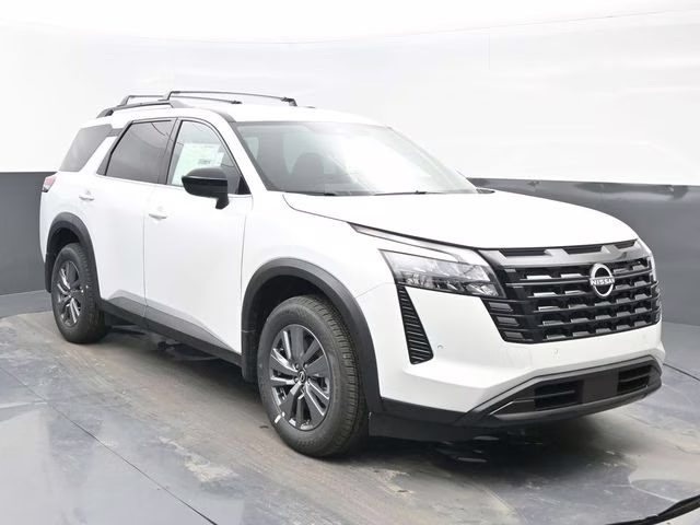 2026 Everest White Pearl Tricoat Nissan Pathfinder SV FWD SUV