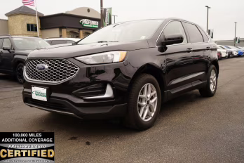 2024 Black Metallic Ford Edge SEL AWD SUV