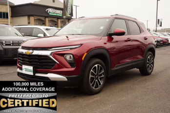 2025 Crimson Metallic Chevrolet Trailblazer LT AWD SUV
