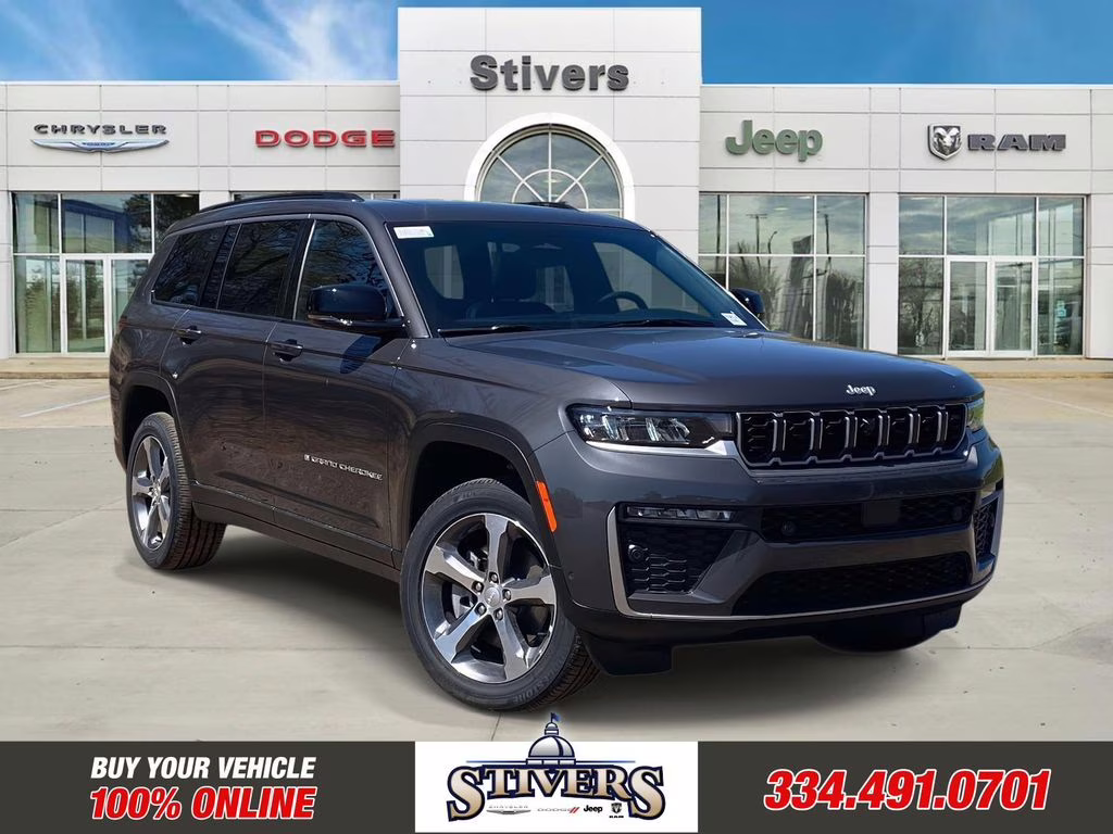 2026 Baltic Gray Metallic Clearcoat Jeep Grand Cherokee L Limited RWD SUV