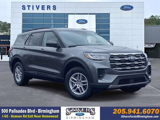 2026 Carbonized Gray Metallic Ford Explorer Active RWD SUV