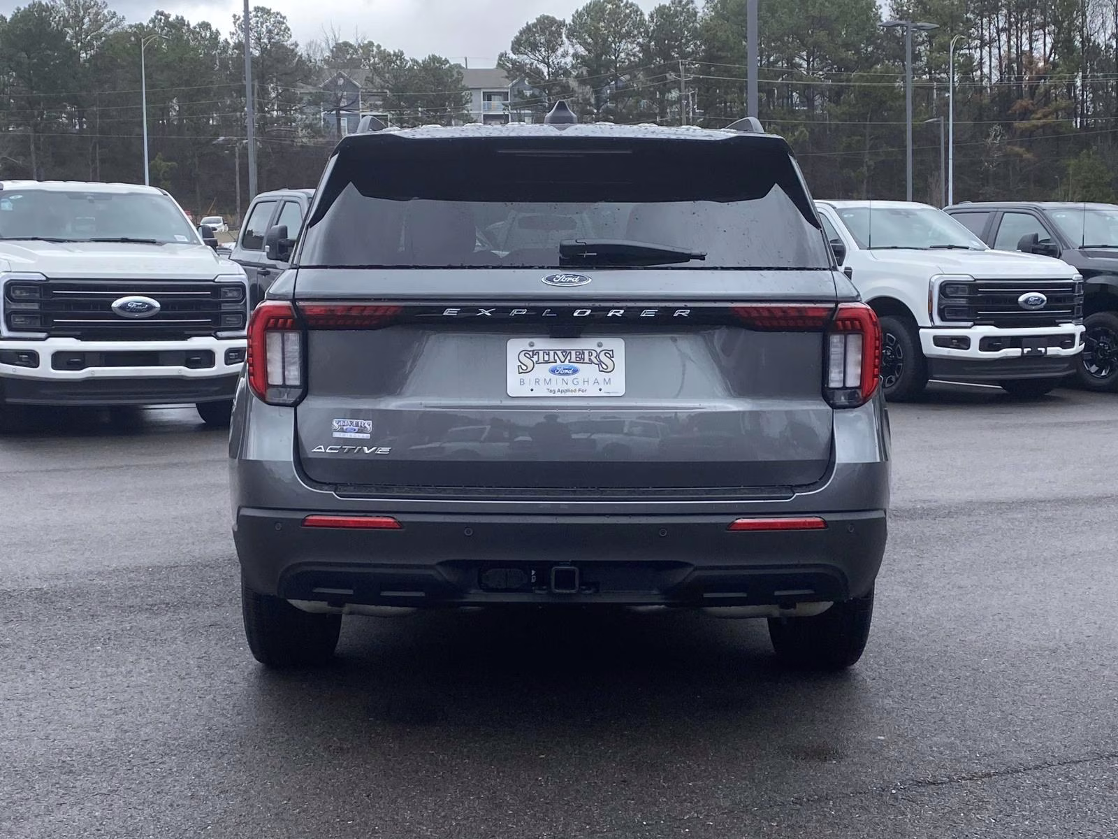 2026 Carbonized Gray Metallic Ford Explorer Active RWD SUV