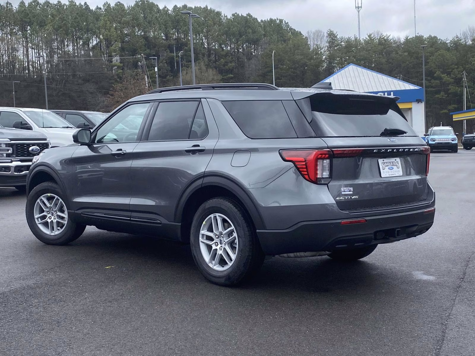 2026 Carbonized Gray Metallic Ford Explorer Active RWD SUV