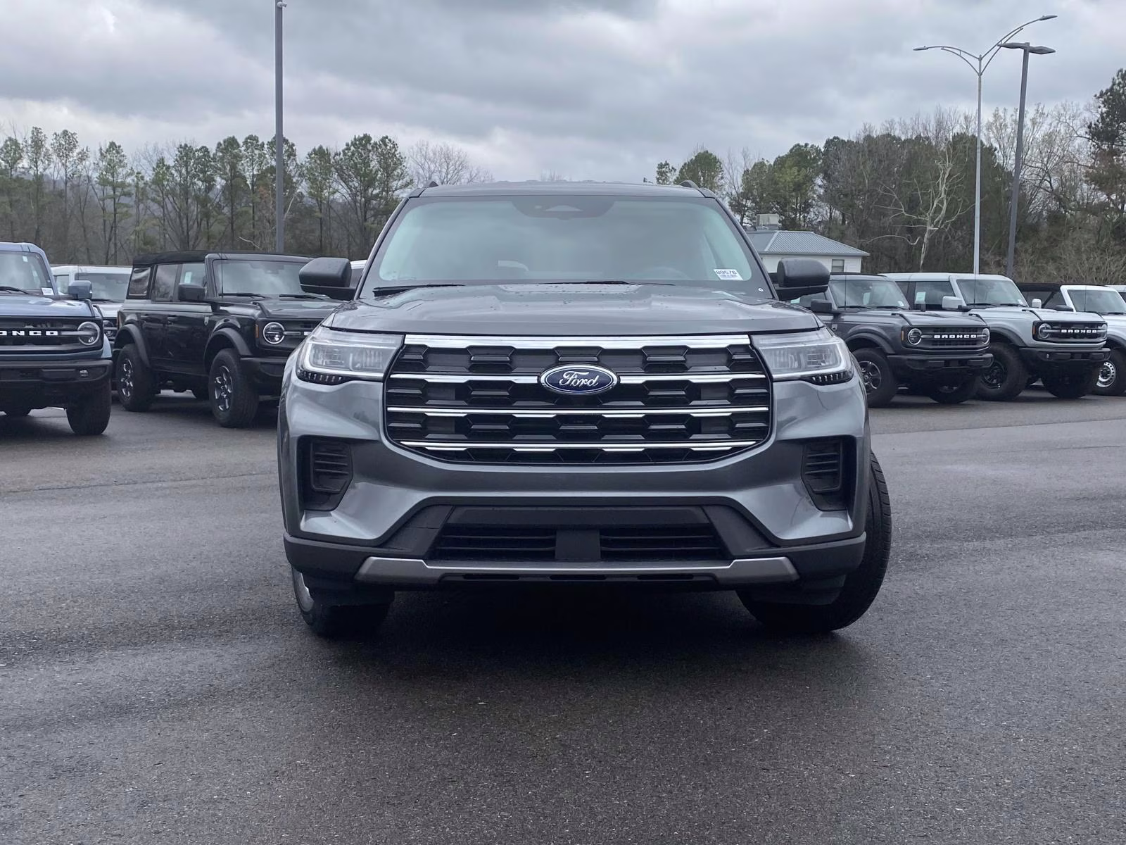 2026 Carbonized Gray Metallic Ford Explorer Active RWD SUV