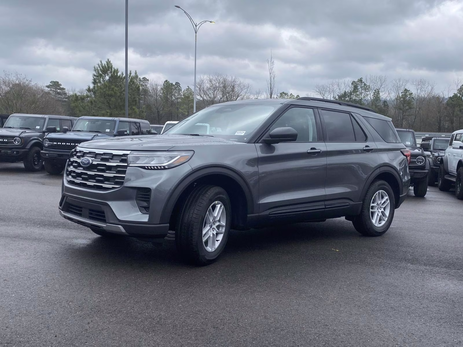 2026 Carbonized Gray Metallic Ford Explorer Active RWD SUV
