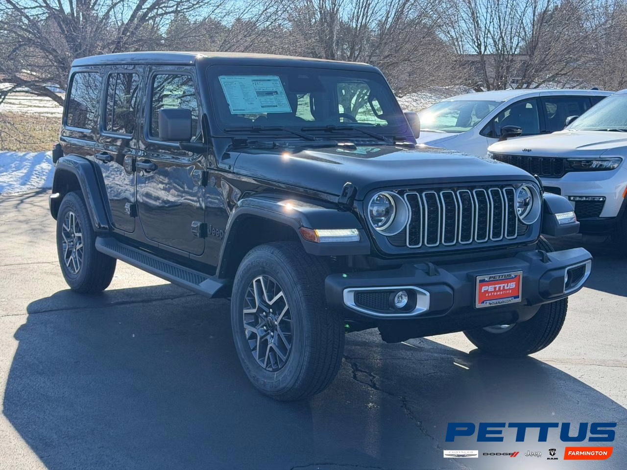 2026 Black Clearcoat Jeep Wrangler Sahara 4X4 SUV