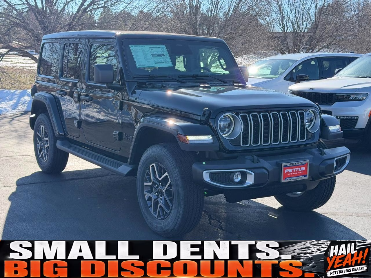 2026 Black Clearcoat Jeep Wrangler Sahara 4X4 SUV