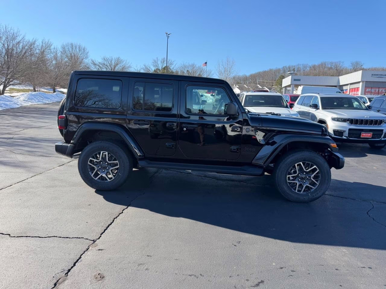 2026 Black Clearcoat Jeep Wrangler Sahara 4X4 SUV