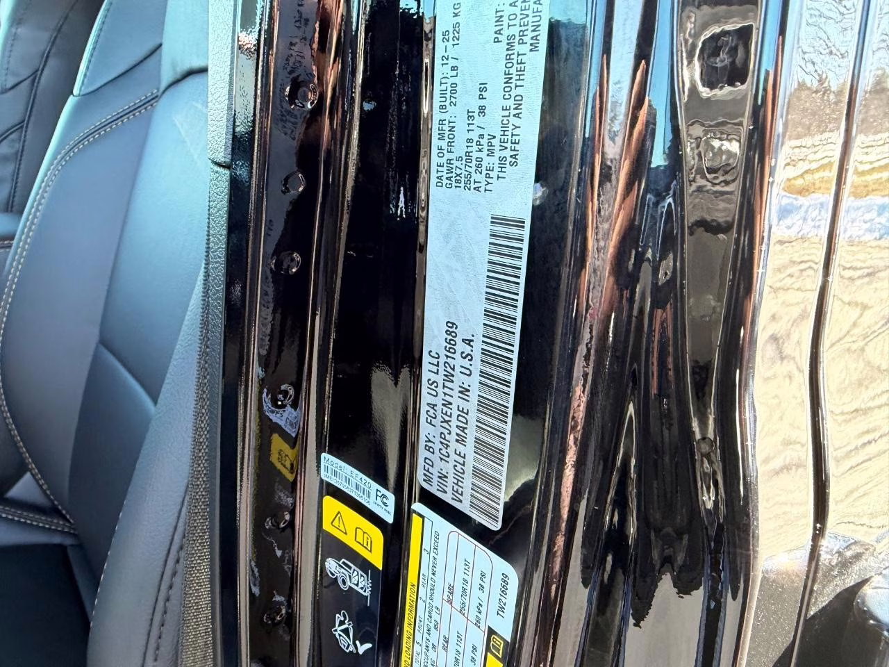 2026 Black Clearcoat Jeep Wrangler Sahara 4X4 SUV