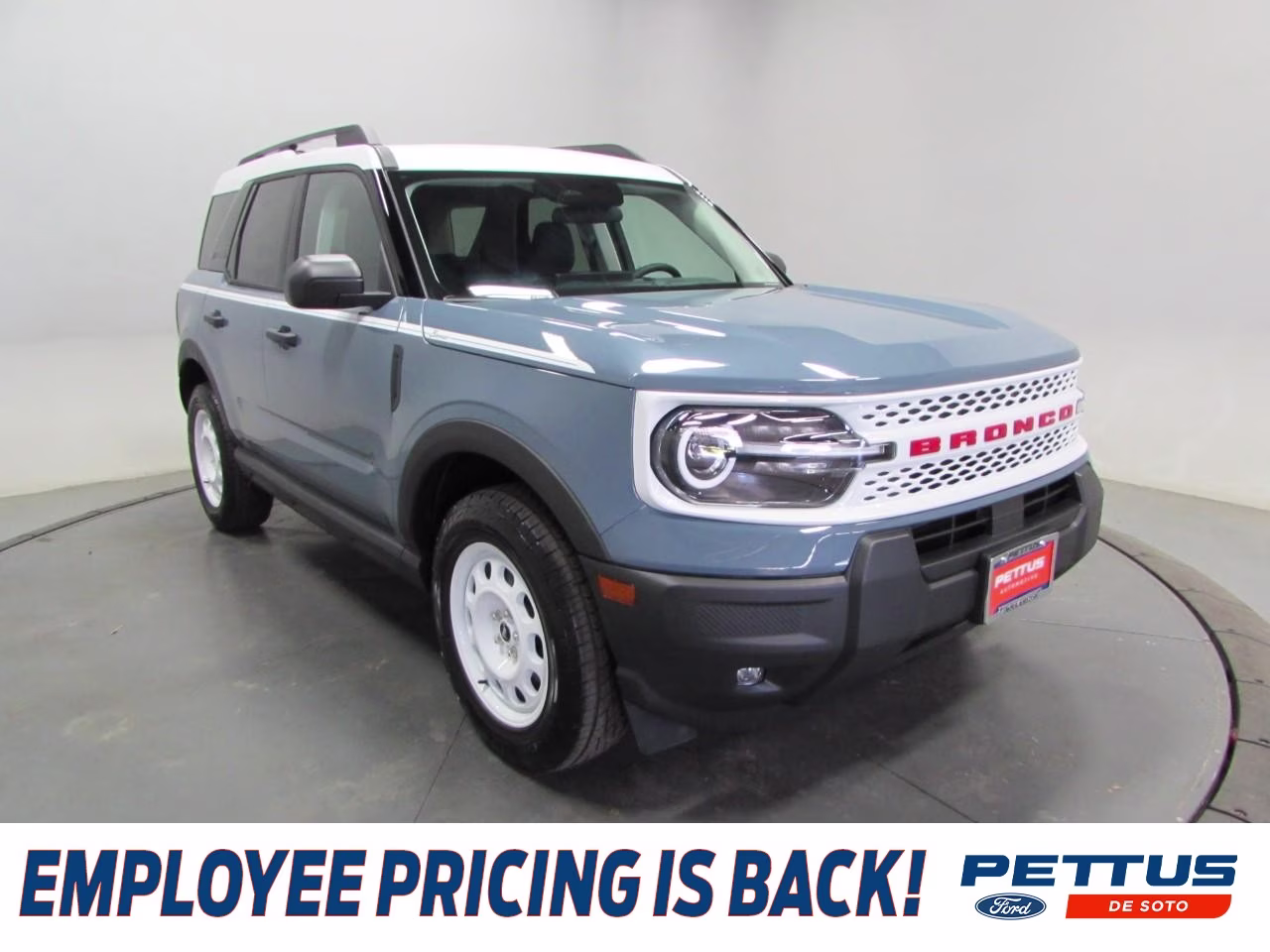 2026 Robins Egg Blue Ford Bronco Sport Heritage 4X4 SUV