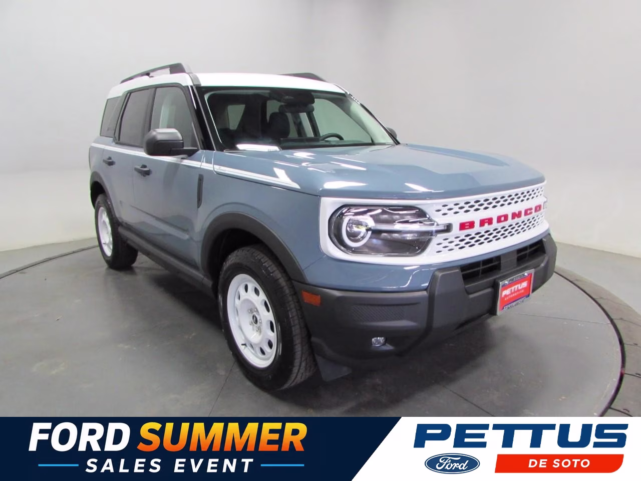 2026 Robins Egg Blue Ford Bronco Sport Heritage 4X4 SUV