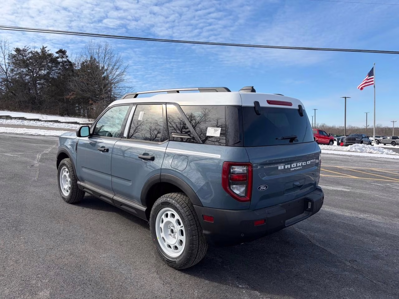 2026 Robins Egg Blue Ford Bronco Sport Heritage 4X4 SUV