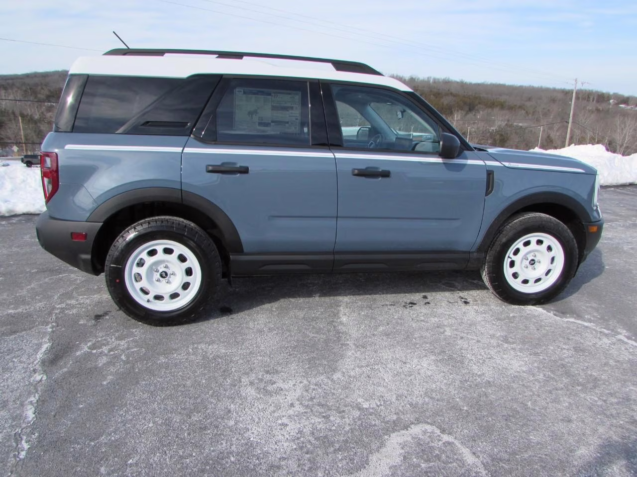 2026 Robins Egg Blue Ford Bronco Sport Heritage 4X4 SUV