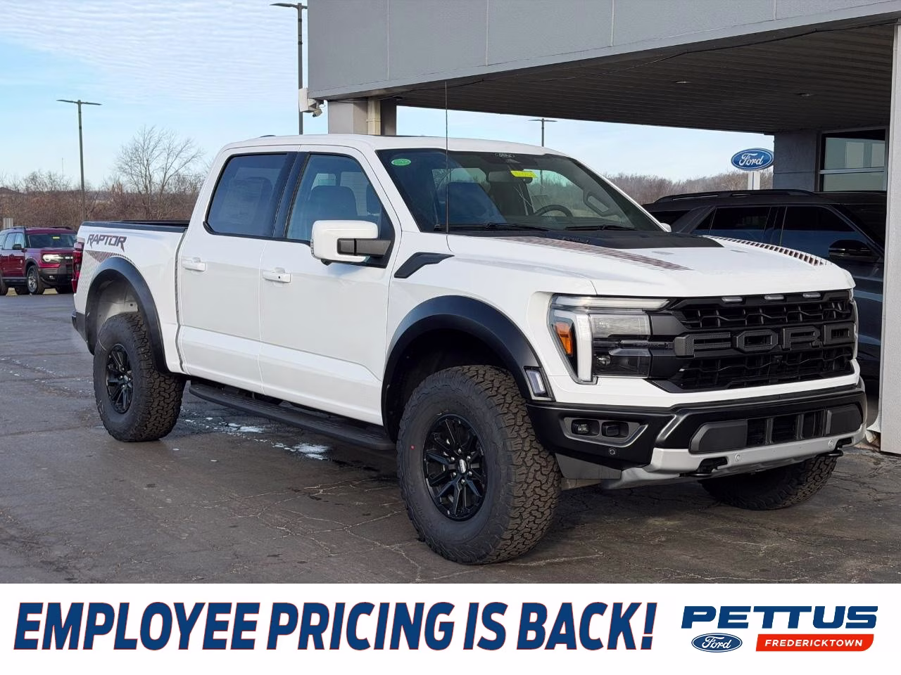 2026 Oxford White Ford F-150 Raptor 4X4 Truck