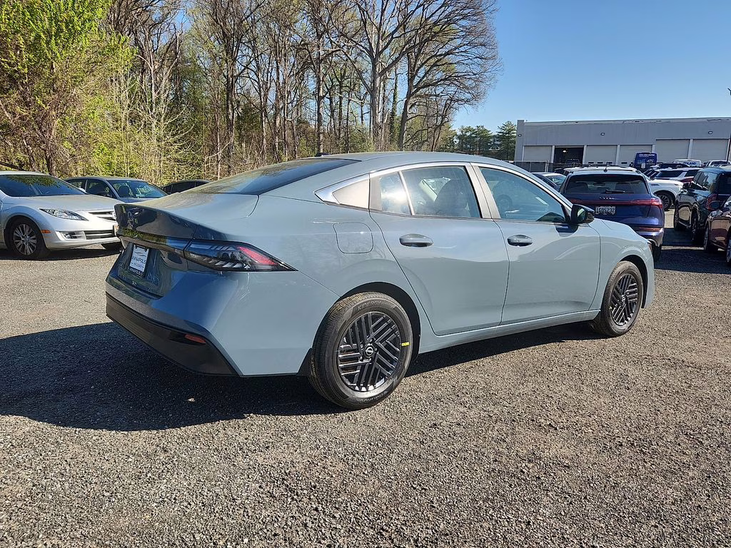 2026 Atlantic Gray Metallic Nissan Sentra SV FWD Sedan