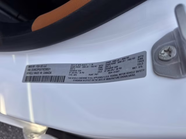 2026 Bright White Clearcoat Chrysler Pacifica Pinnacle AWD Van