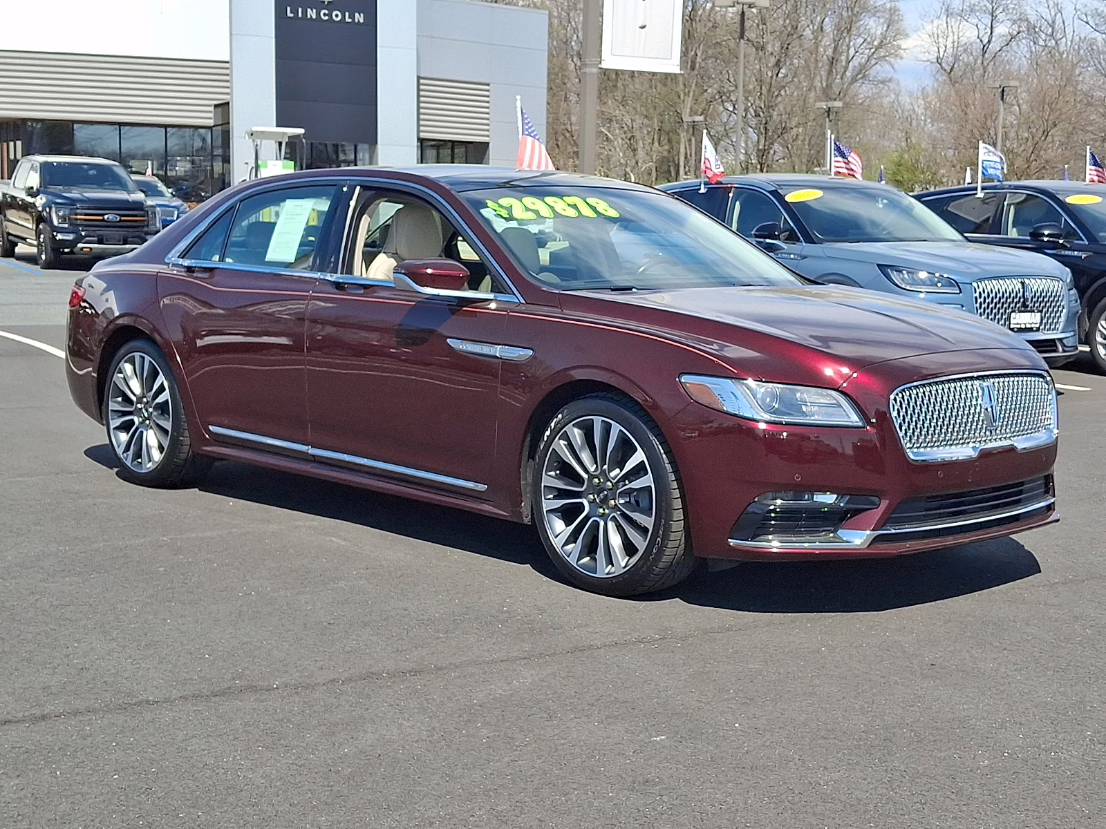 2017 Burgundy Velvet Tinted Clearcoat - R3 Lincoln Continental Reserve AWD