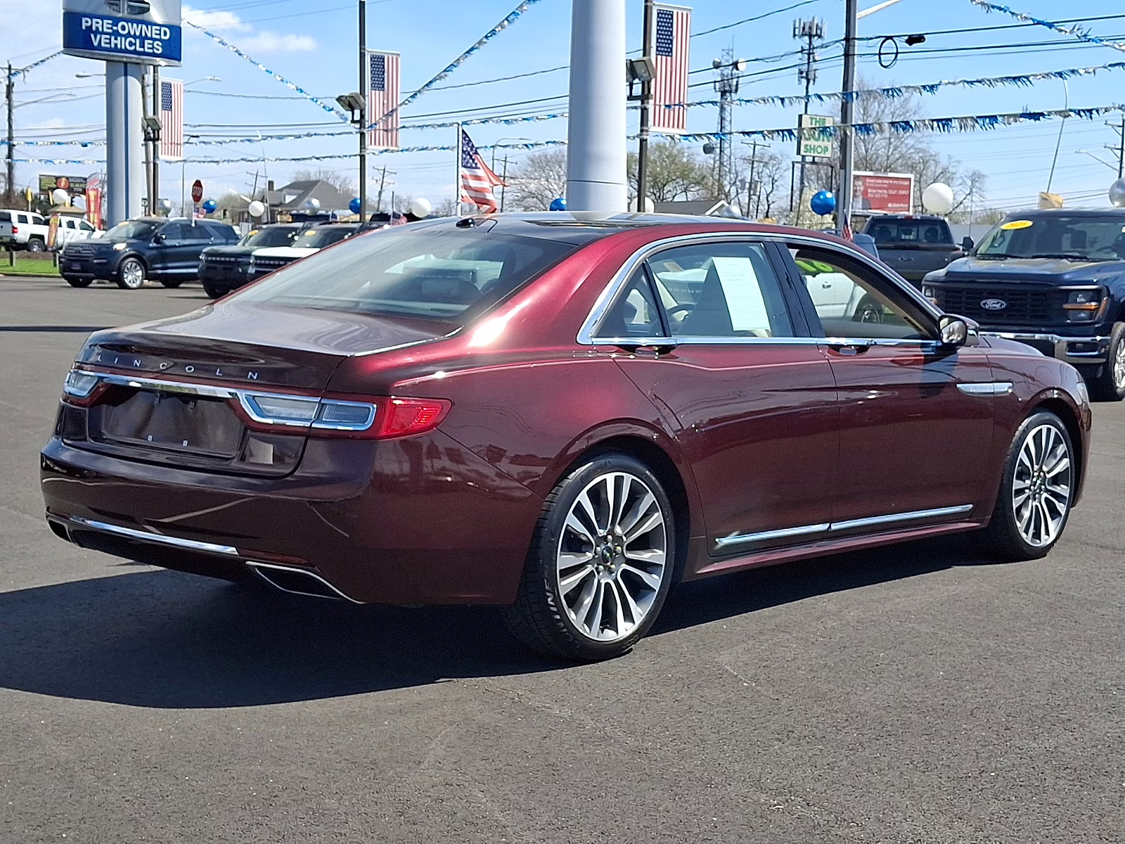 2017 Burgundy Velvet Tinted Clearcoat - R3 Lincoln Continental Reserve AWD