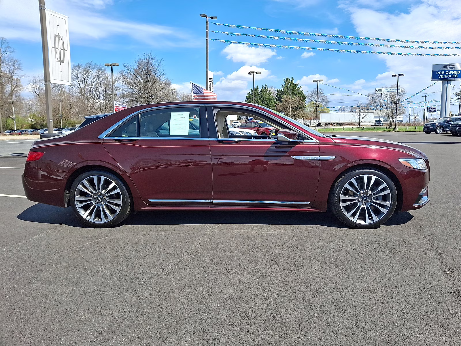 2017 Burgundy Velvet Tinted Clearcoat - R3 Lincoln Continental Reserve AWD