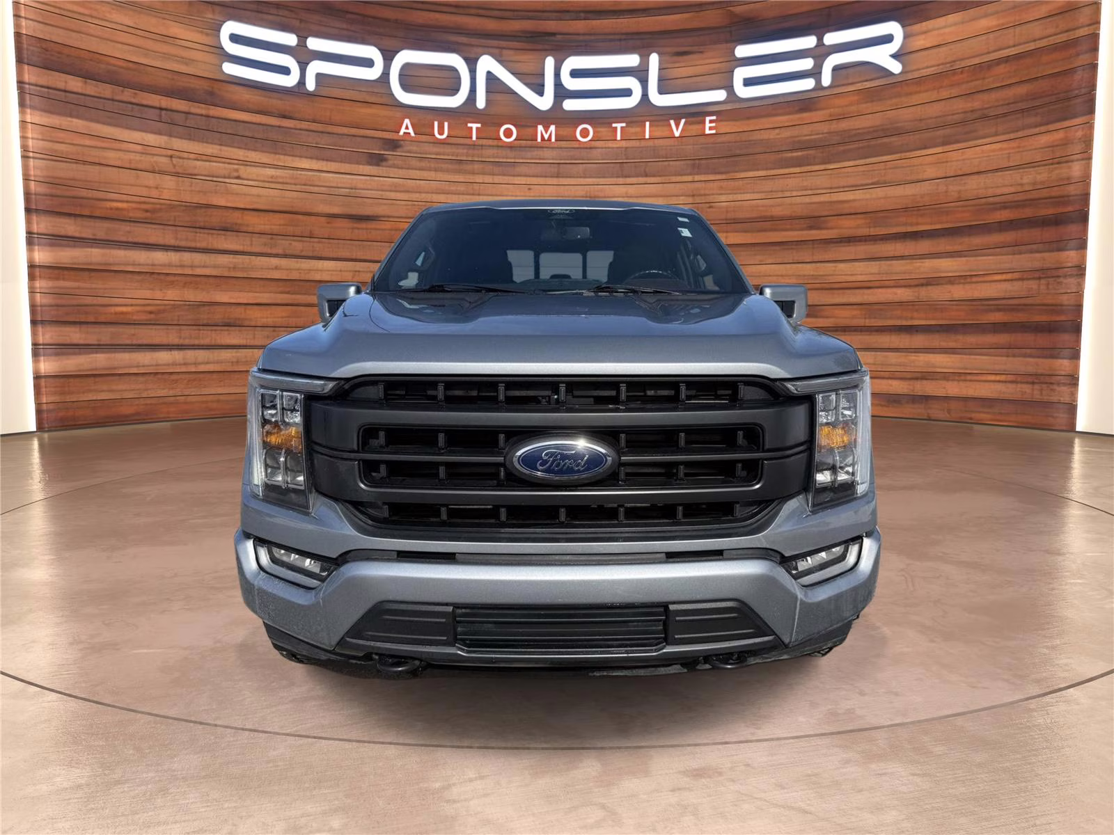 2022 Silver Ford F150 SUPERCREW LARIAT 4X4 Truck