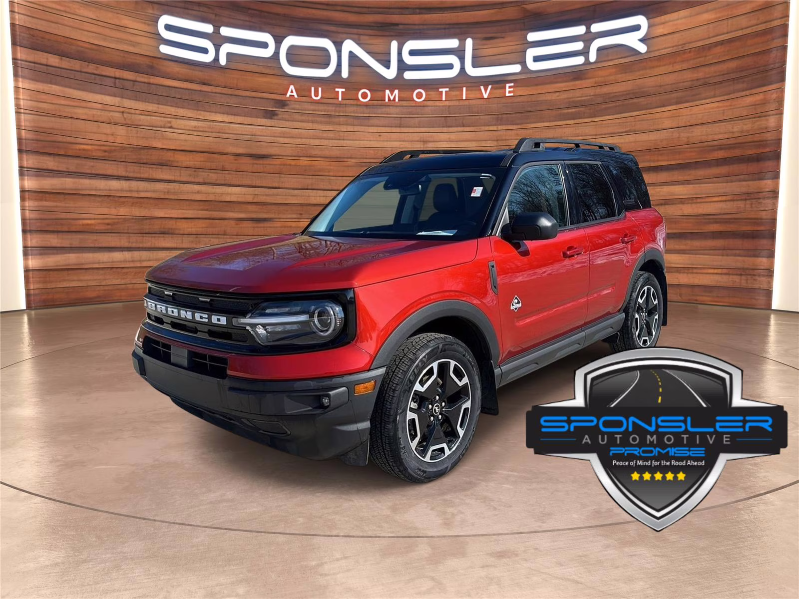 2024 Hot Pepper Red Tinted Clearcoat Ford Bronco Sport Outer Banks 4X4 Crossover