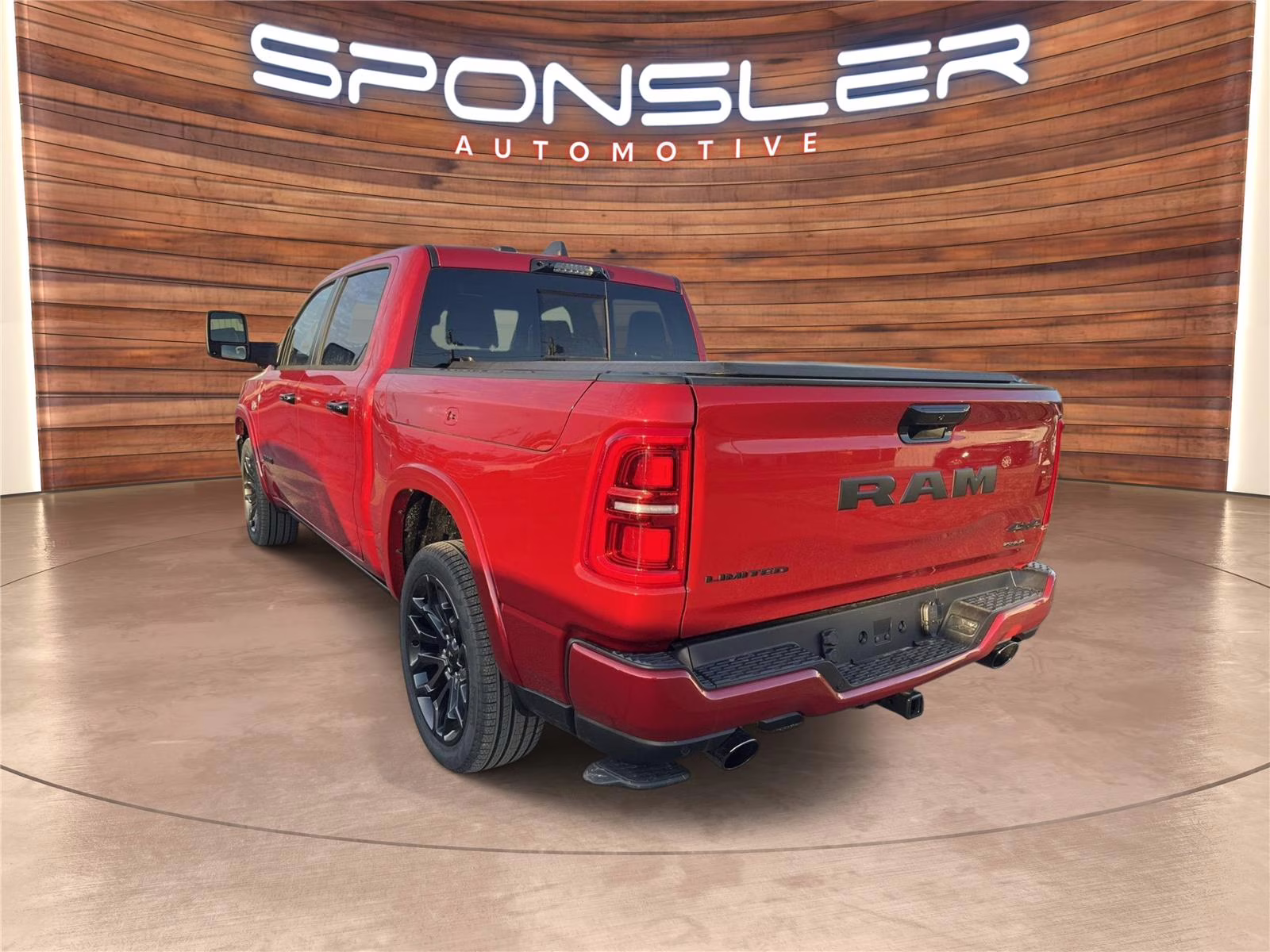 2026 Molten Red Pearlcoat Ram 1500 Limited 4X4 Truck