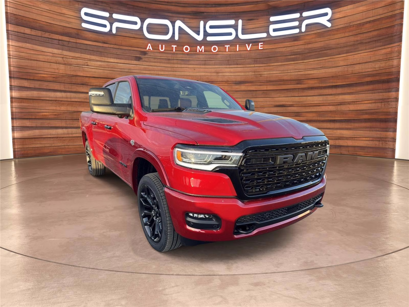 2026 Molten Red Pearlcoat Ram 1500 Limited 4X4 Truck