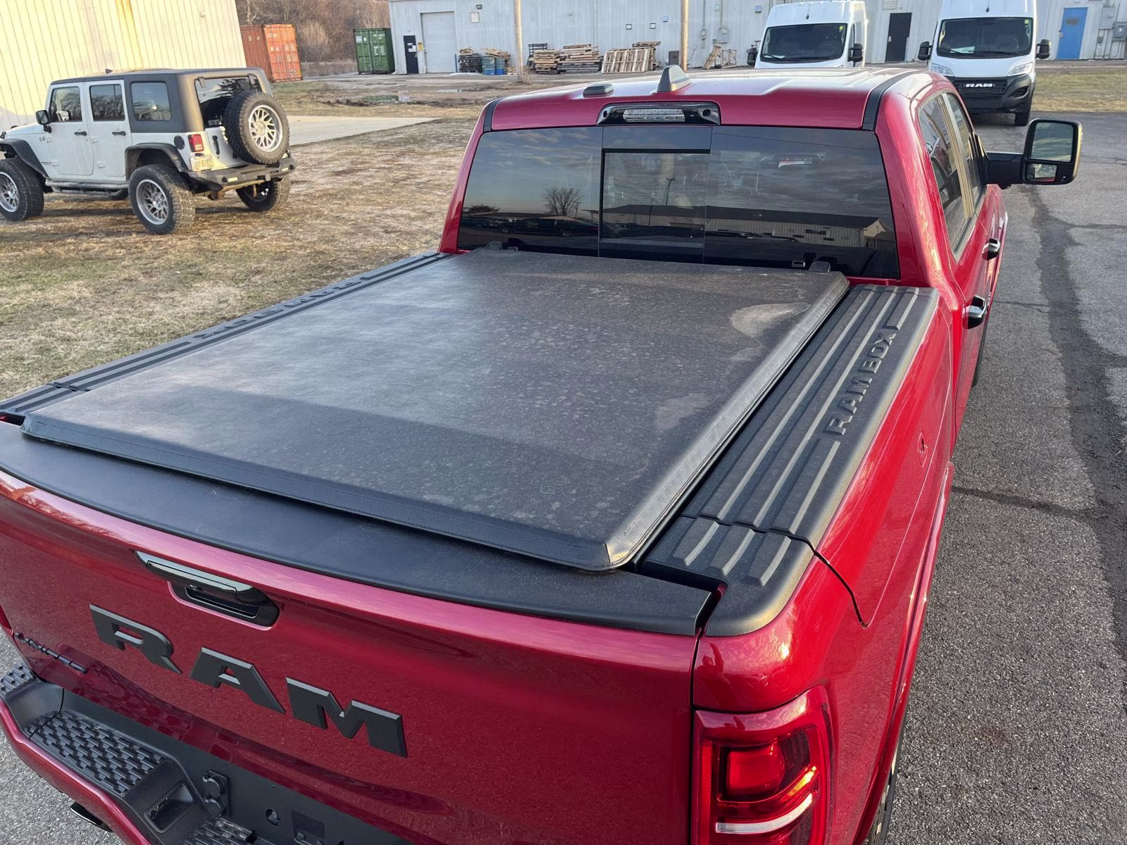 2026 Molten Red Pearlcoat Ram 1500 Limited 4X4 Truck