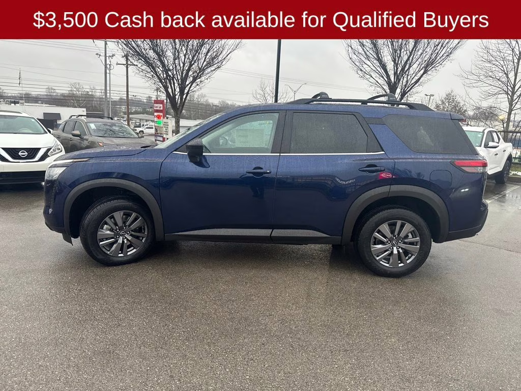2026 Deep Ocean Blue Pearl Nissan Pathfinder SV 4X4 SUV