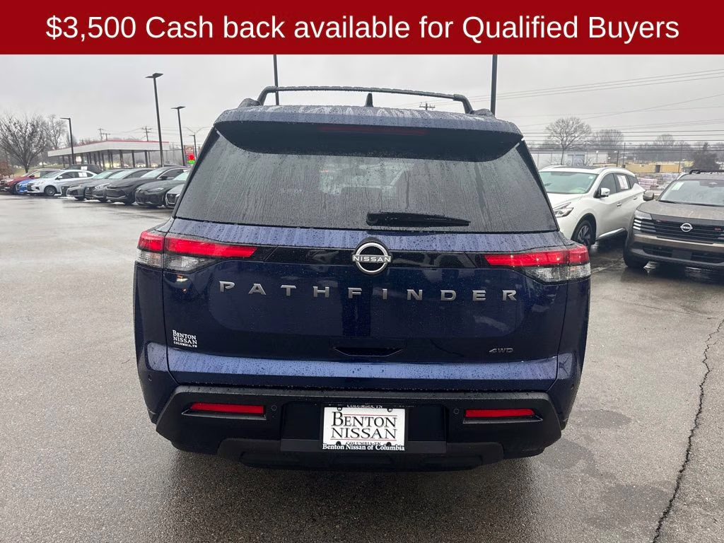 2026 Deep Ocean Blue Pearl Nissan Pathfinder SV 4X4 SUV