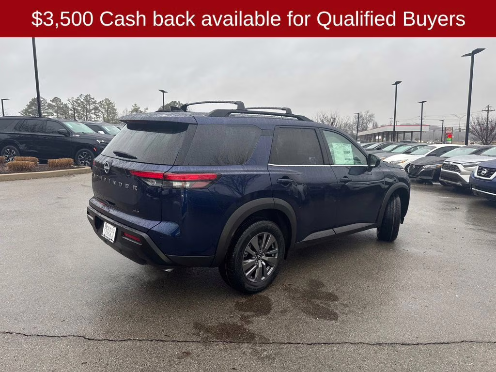 2026 Deep Ocean Blue Pearl Nissan Pathfinder SV 4X4 SUV