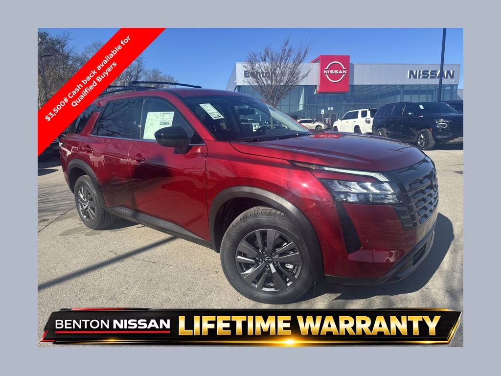 2026 Scarlet Ember Tintcoat Nissan Pathfinder SV 4X4 SUV
