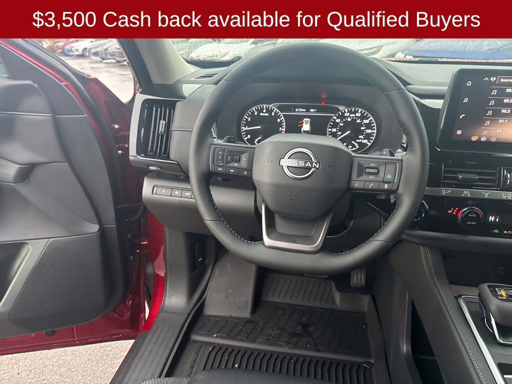 2026 Scarlet Ember Tintcoat Nissan Pathfinder SV 4X4 SUV