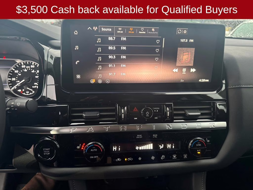 2026 Scarlet Ember Tintcoat Nissan Pathfinder SV 4X4 SUV