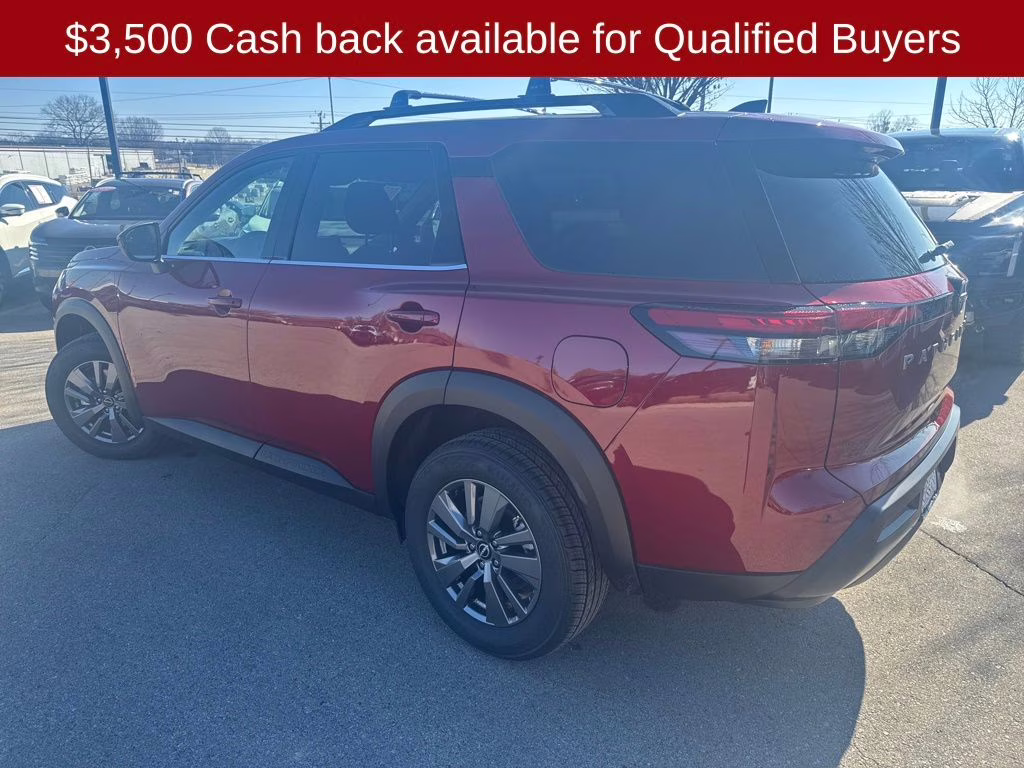 2026 Scarlet Ember Tintcoat Nissan Pathfinder SV 4X4 SUV