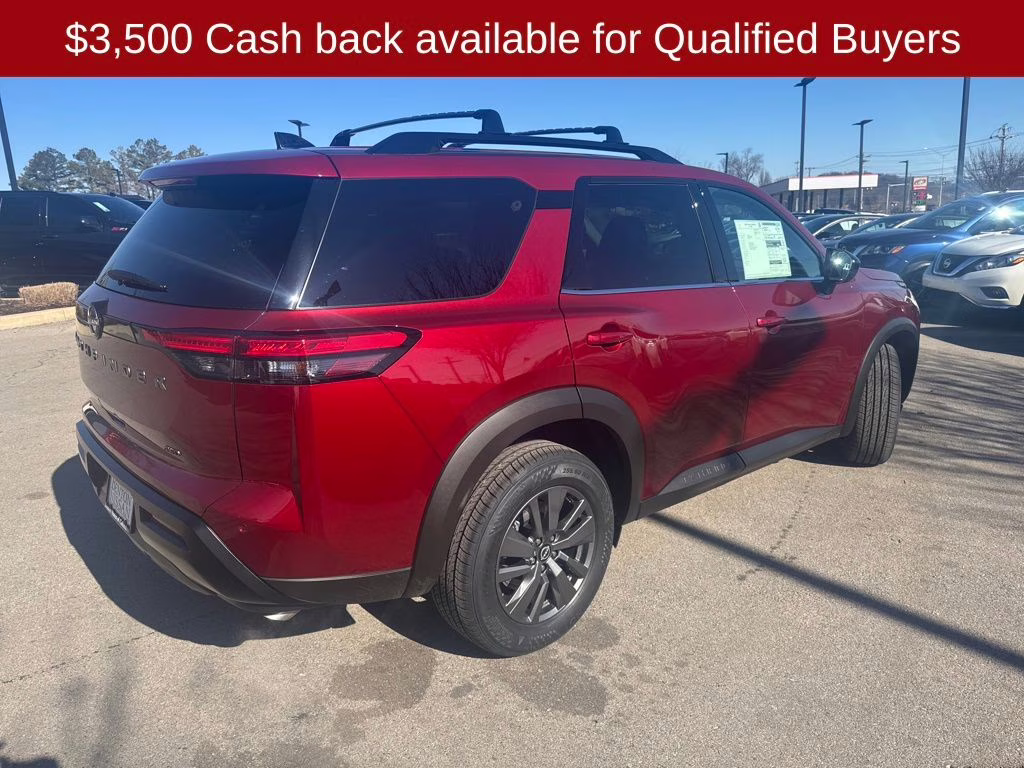 2026 Scarlet Ember Tintcoat Nissan Pathfinder SV 4X4 SUV