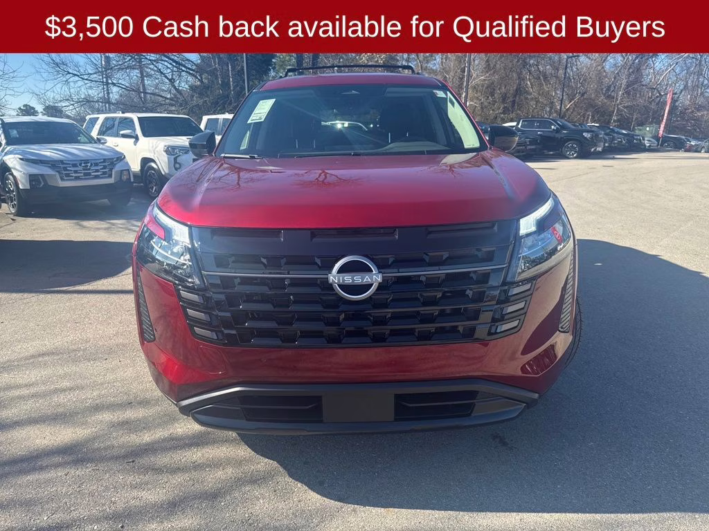 2026 Scarlet Ember Tintcoat Nissan Pathfinder SV 4X4 SUV