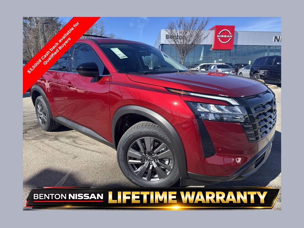 2026 Scarlet Ember Tintcoat Nissan Pathfinder SV 4X4 SUV