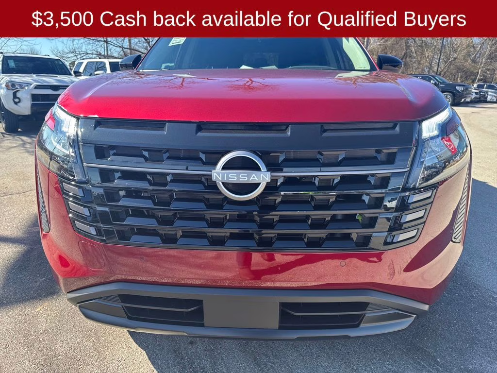 2026 Scarlet Ember Tintcoat Nissan Pathfinder SV 4X4 SUV