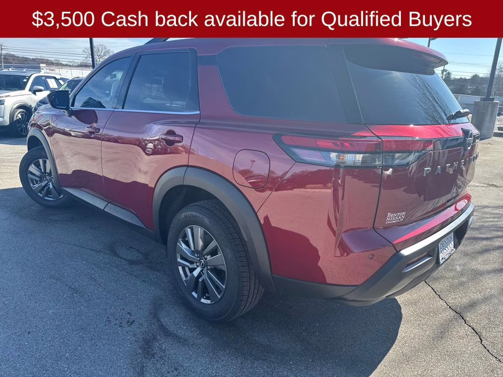 2026 Scarlet Ember Tintcoat Nissan Pathfinder SV 4X4 SUV