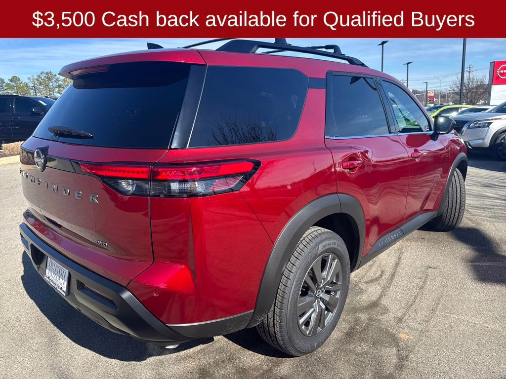 2026 Scarlet Ember Tintcoat Nissan Pathfinder SV 4X4 SUV